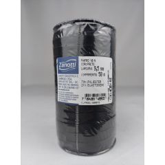 Elástico Zanotti Papiro 10 Preto  c/50mts