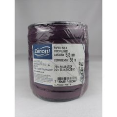 Elástico Zanotti Papiro 10 Absoluto - Fuligem c/50mts