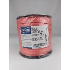 Elástico Zanotti Papiro 10 Coral c/50mts