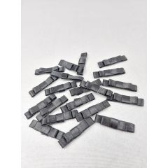 Laço Chanel 01 Pct 20 Unidades-Preto