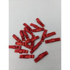 Laço Chanel 01 Pct 20 Unidades-Rubi - Pimenta - Beijo