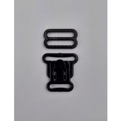Fecho Amamentação Diemer AP19MM Cor Preto pct c/100 unidades