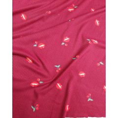 MALHA SUEDE CANELADA ESTAMPADA 21