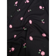 MALHA SUEDE CANELADA ESTAMPADA 22